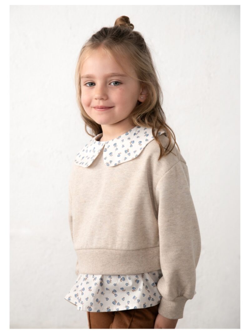 Set van sweater + suede broek - MAYORAL