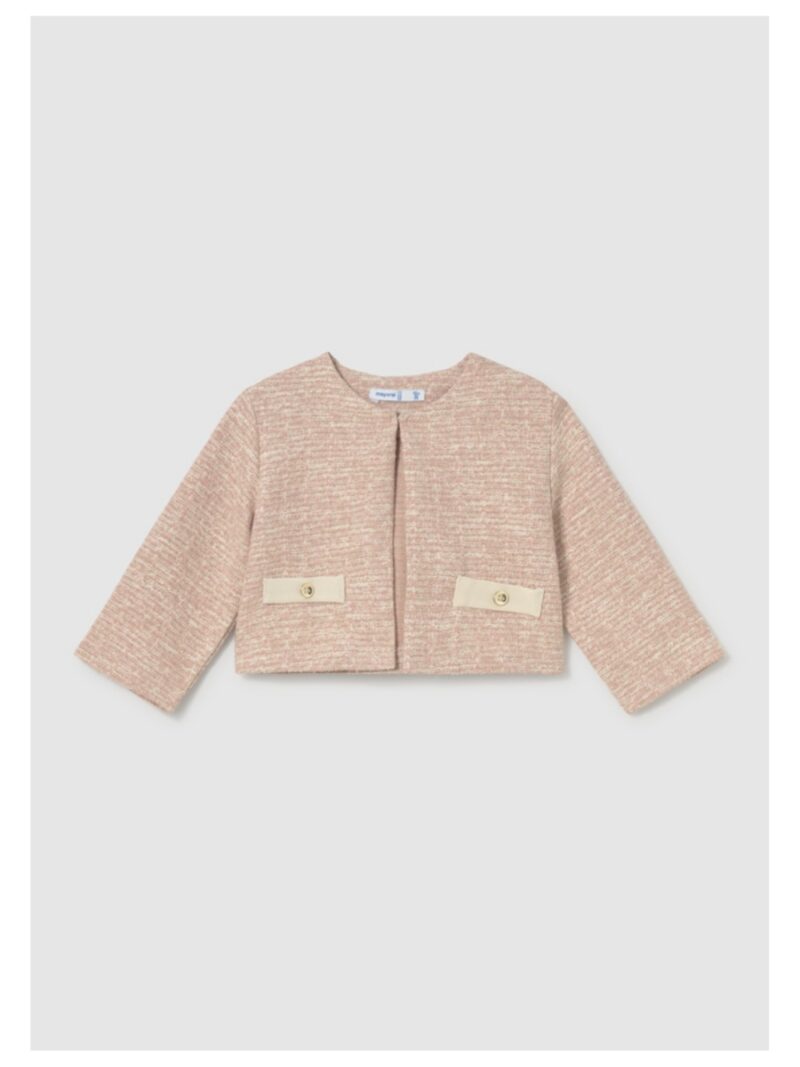 Setje tweed zachtroze - MAYORAL