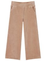 Soepele broek met rib beige - SOMEONE