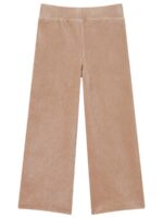 Soepele broek met rib beige - SOMEONE