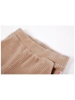Soepele broek met rib beige - SOMEONE