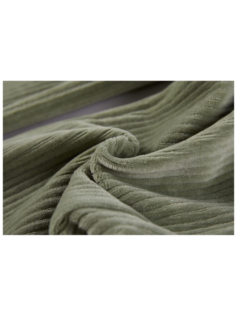 Soepele broek met rib muntgroen - SOMEONE