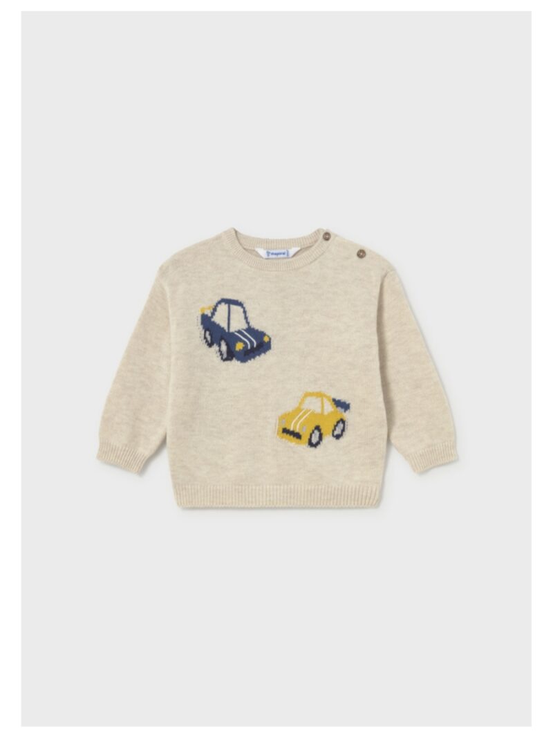 Trui auto's beige - MAYORAL