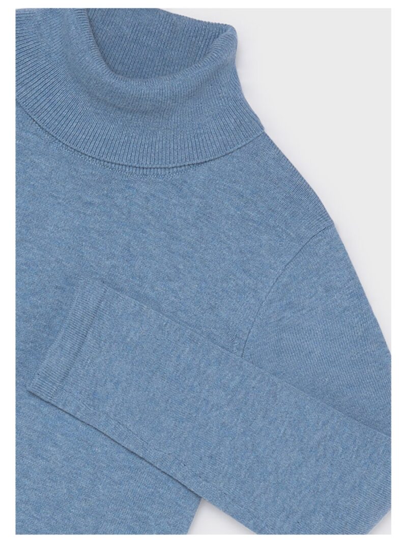 Basic longsleeve met rolkraag lichtblauw - MAYORAL