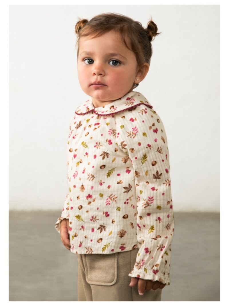 Blouse met framboosjes - MAYORAL