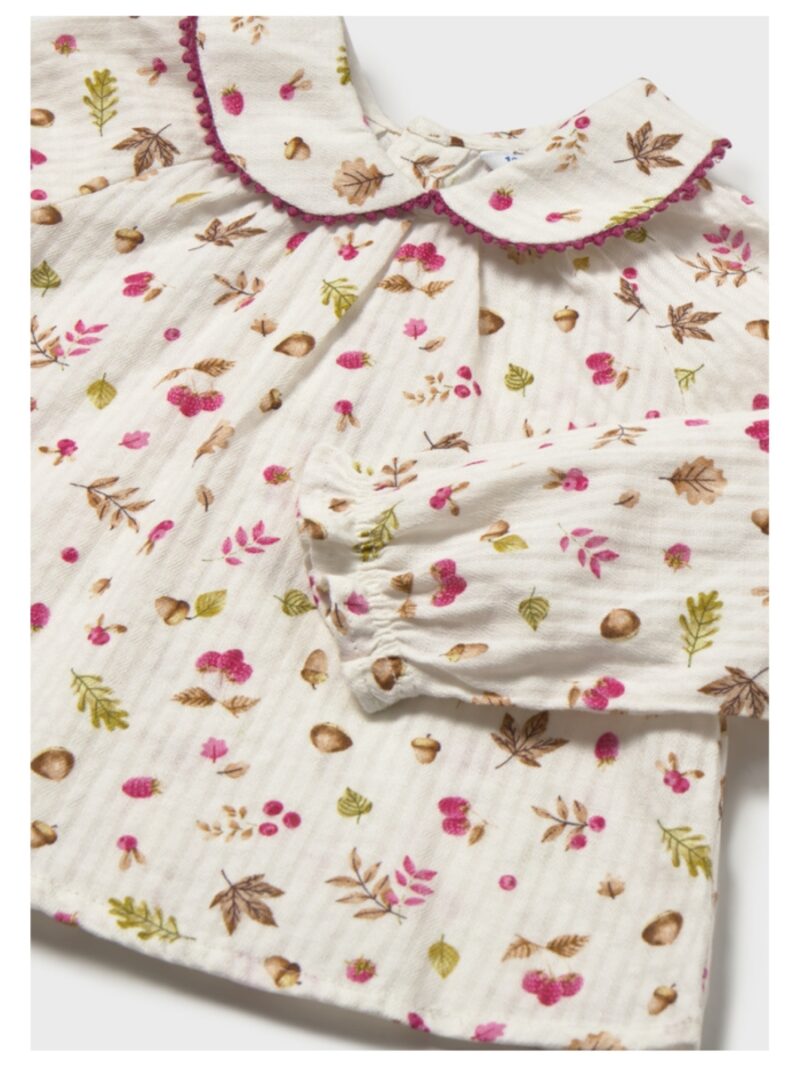 Blouse met framboosjes - MAYORAL