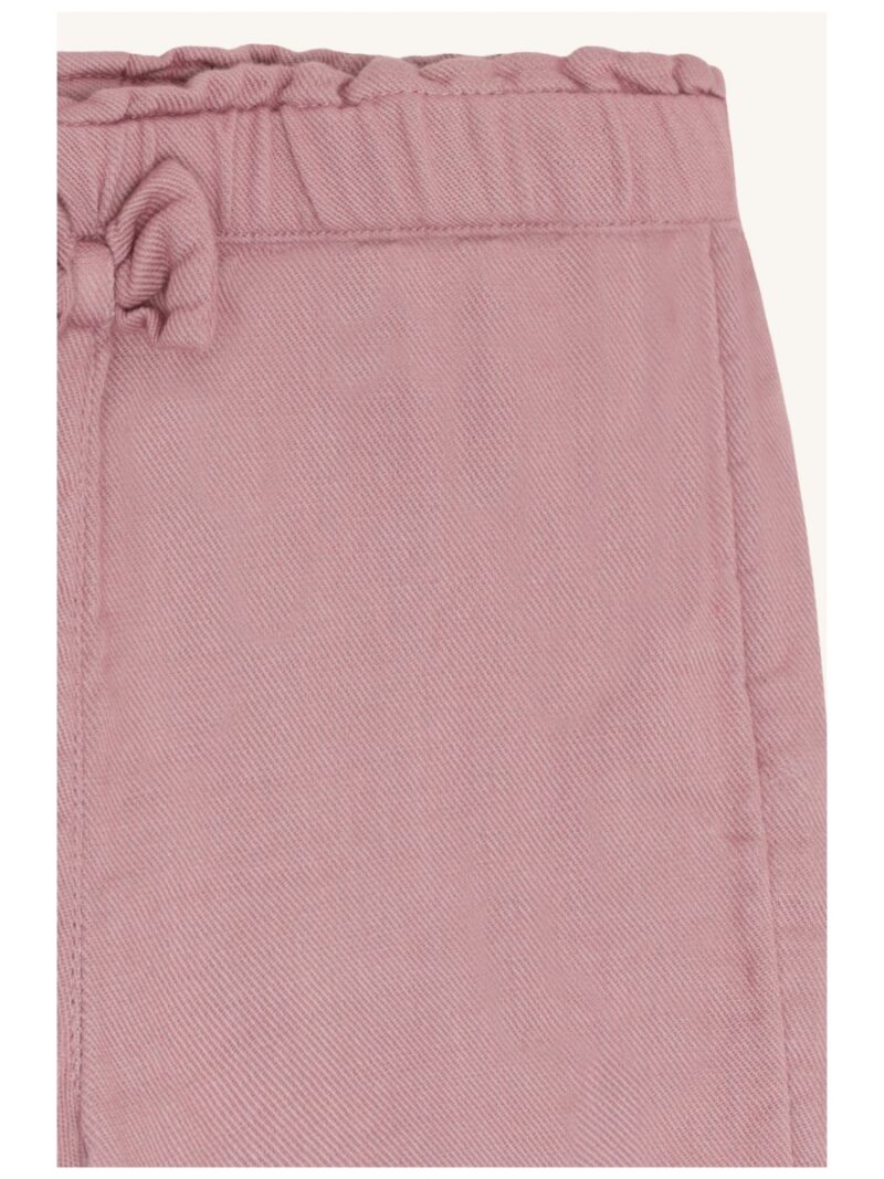 Broek met strikje oudroze - HUST AND CLAIRE