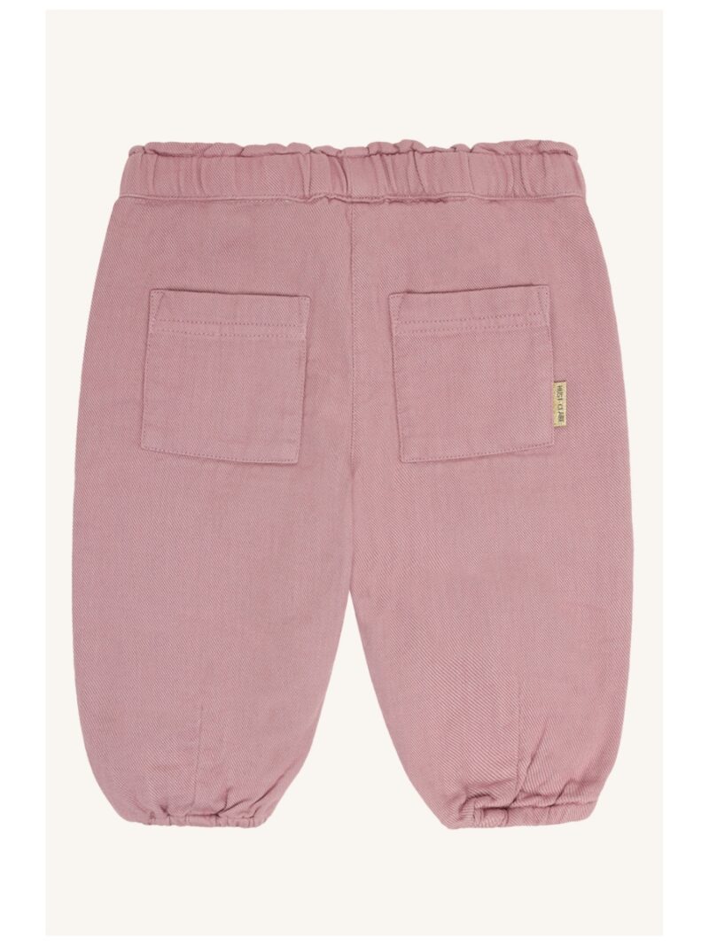 Broek met strikje oudroze - HUST AND CLAIRE