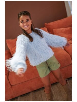 Celina blouse lichtblauw - LIKE FLO