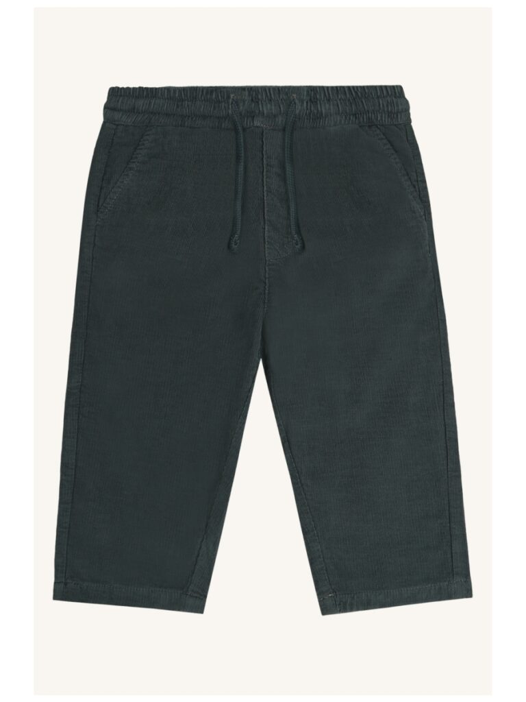 Corduroy broek donkergroen - HUST AND CLAIRE 