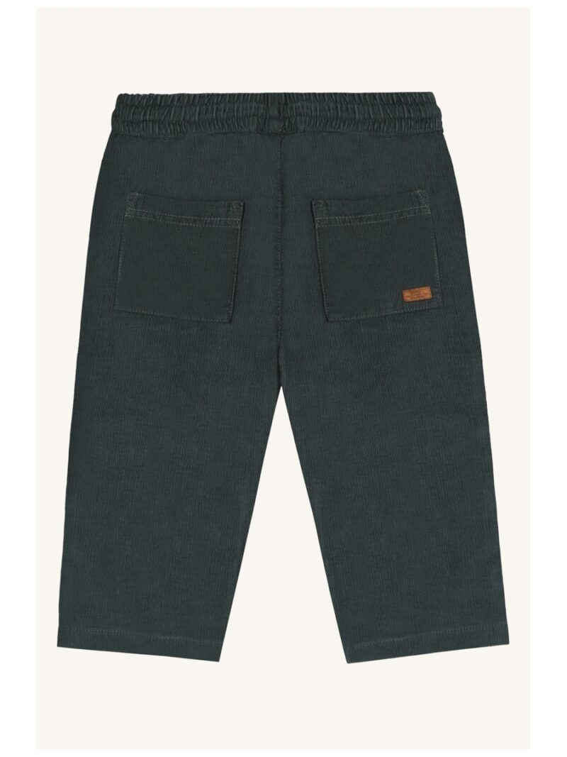Corduroy broek donkergroen - HUST AND CLAIRE