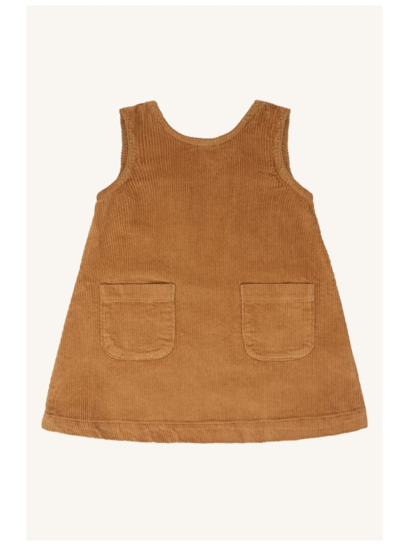 Corduroy jurk bruin - HUST AND CLAIRE