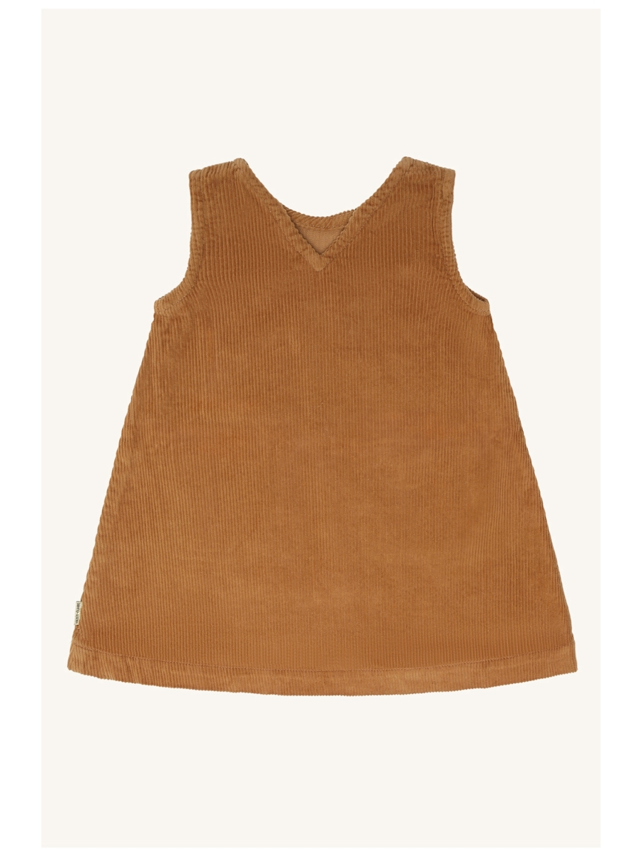 Corduroy jurk bruin - HUST AND CLAIRE