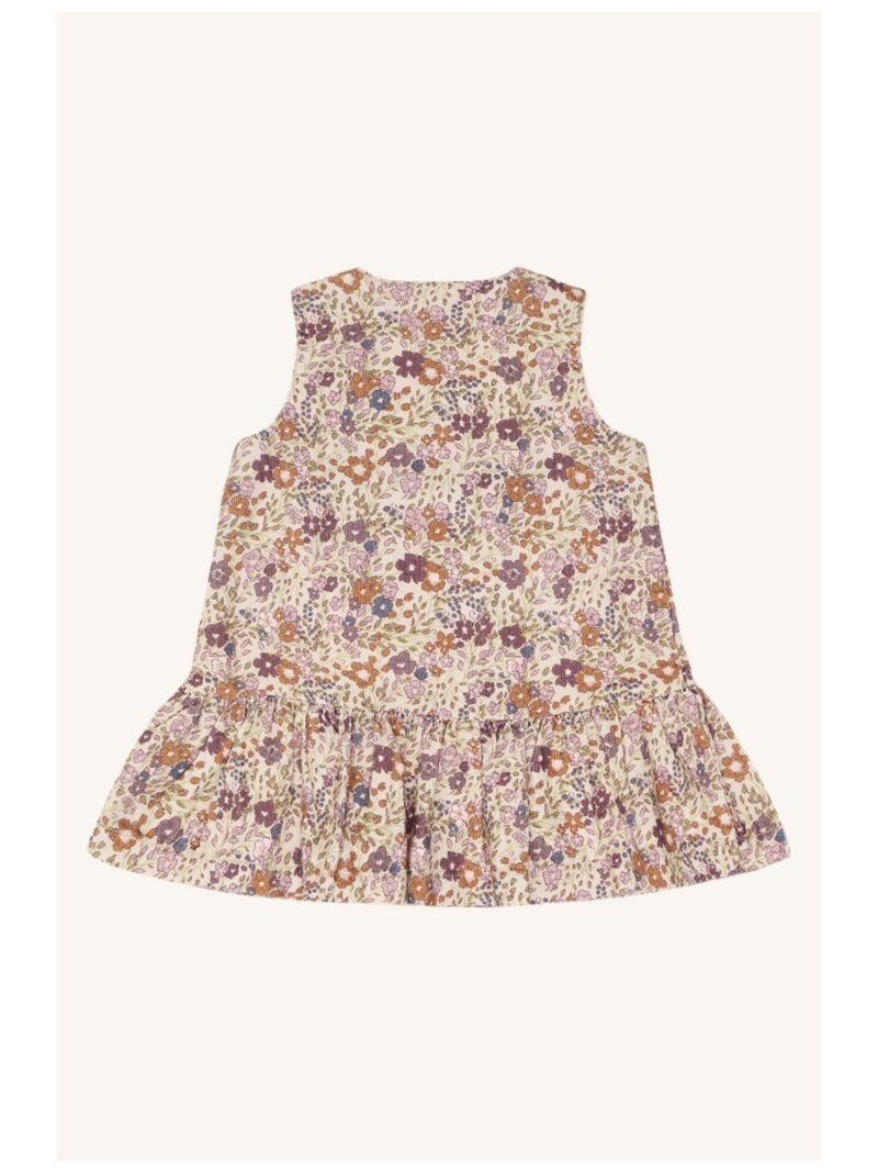 Corduroy jurk met bloemenprint - HUST AND CLAIRE