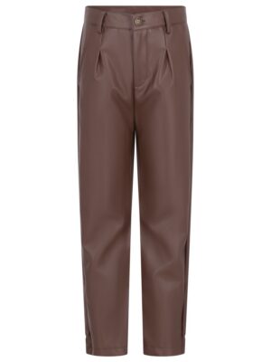 Feyza broek donkerbruin - LIKE FLO