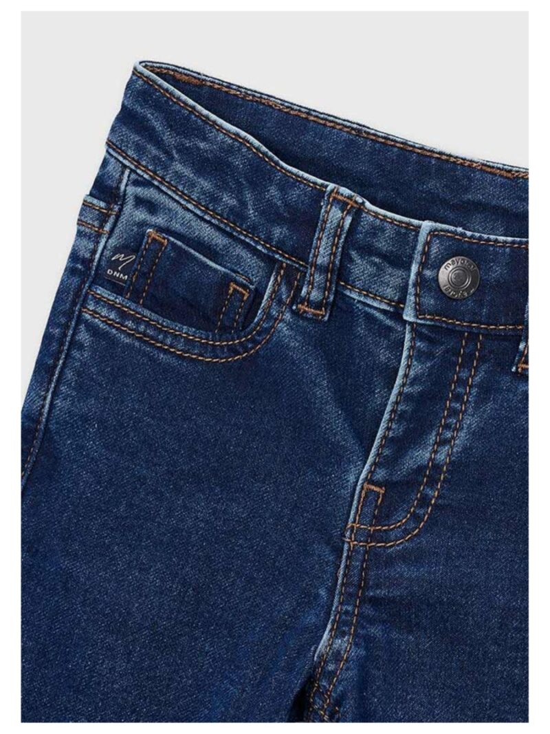 Jeans slim fit donkerblauw - MAYORAL