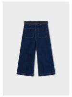 Jeansbroek wide leg met plooi - MAYORAL