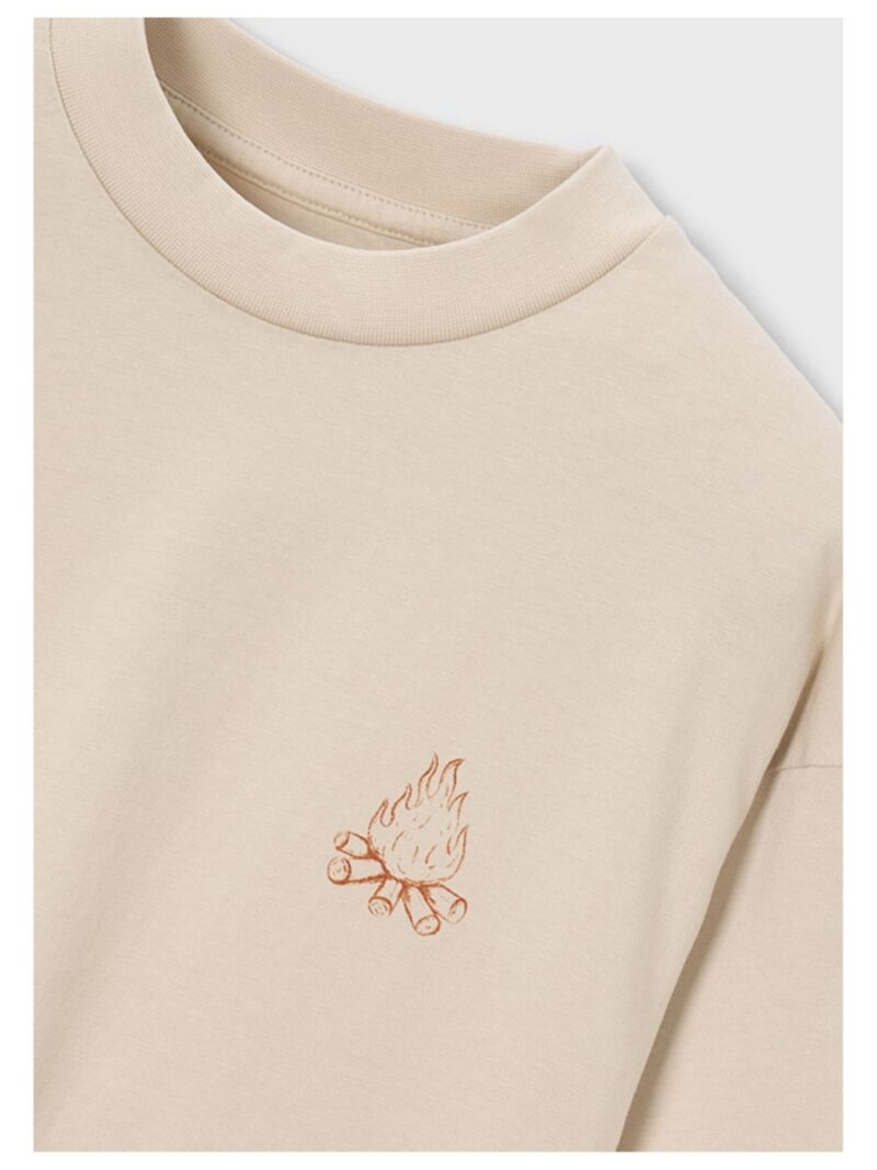 Longsleeve camping beige - BOSTON KIDS