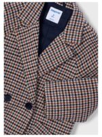Oversized jas jacquard geruit - MAYORAL