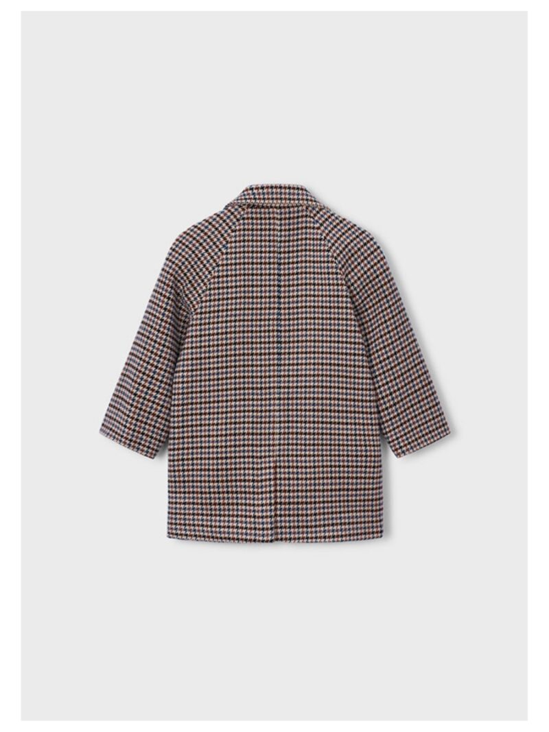 Oversized jas jacquard geruit - MAYORAL