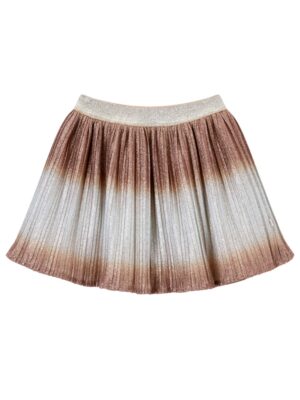 Rokje glitter bruin/zilver - SOMEONE