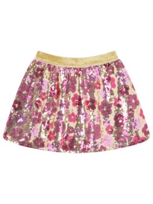Rokje met bloemen pailletten - SOMEONE