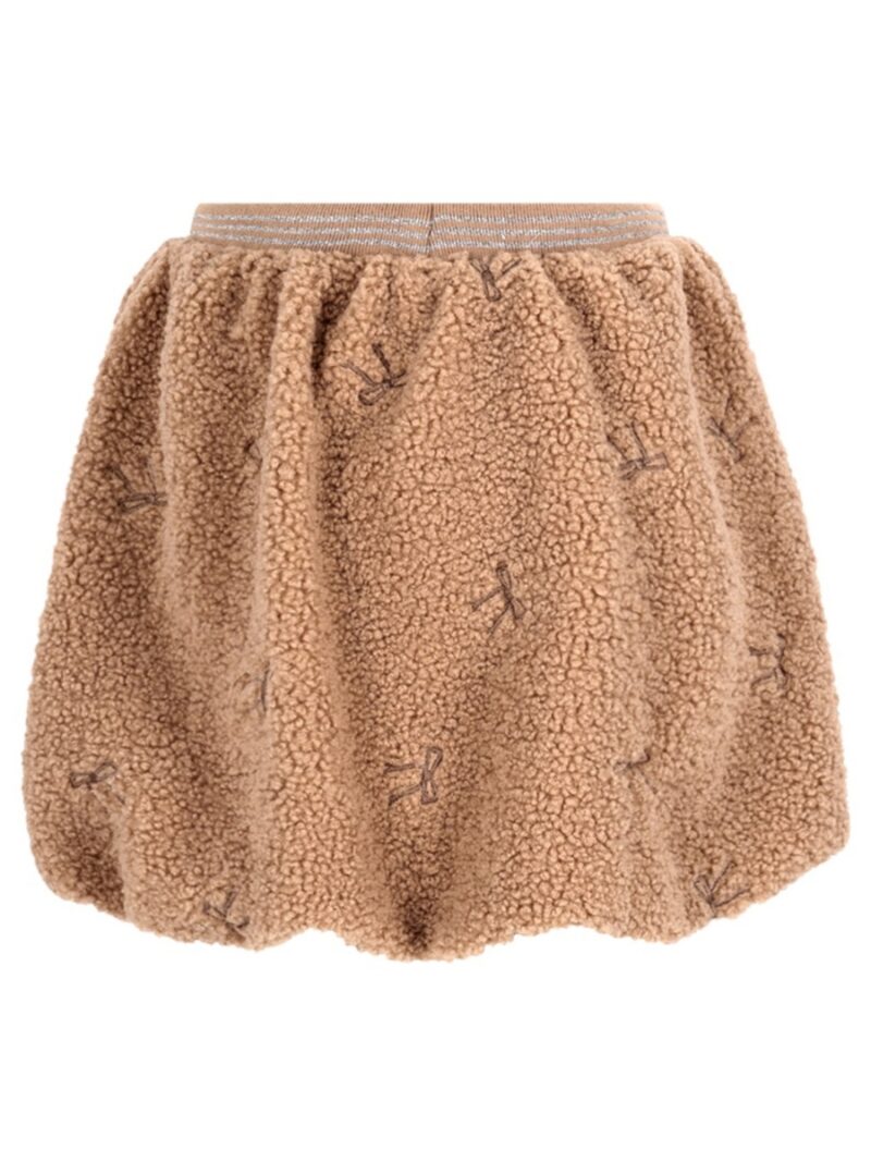 Senna teddy rok creme - LIKE FLO