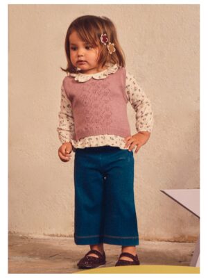 Set van blouse (met debardeur paars vast) + broekje - MAYORAL