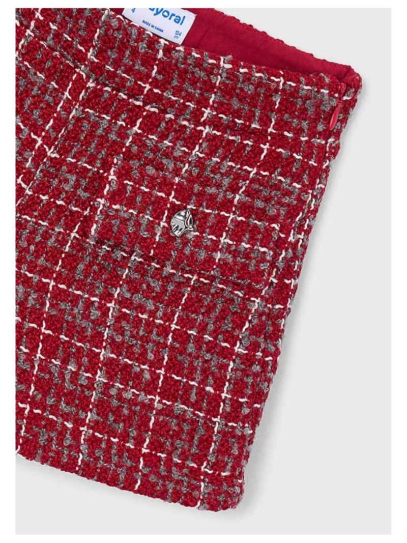 Short tweed rood - MAYORAL