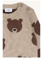 Trui met beertjes beige/bruin - MAYORAL