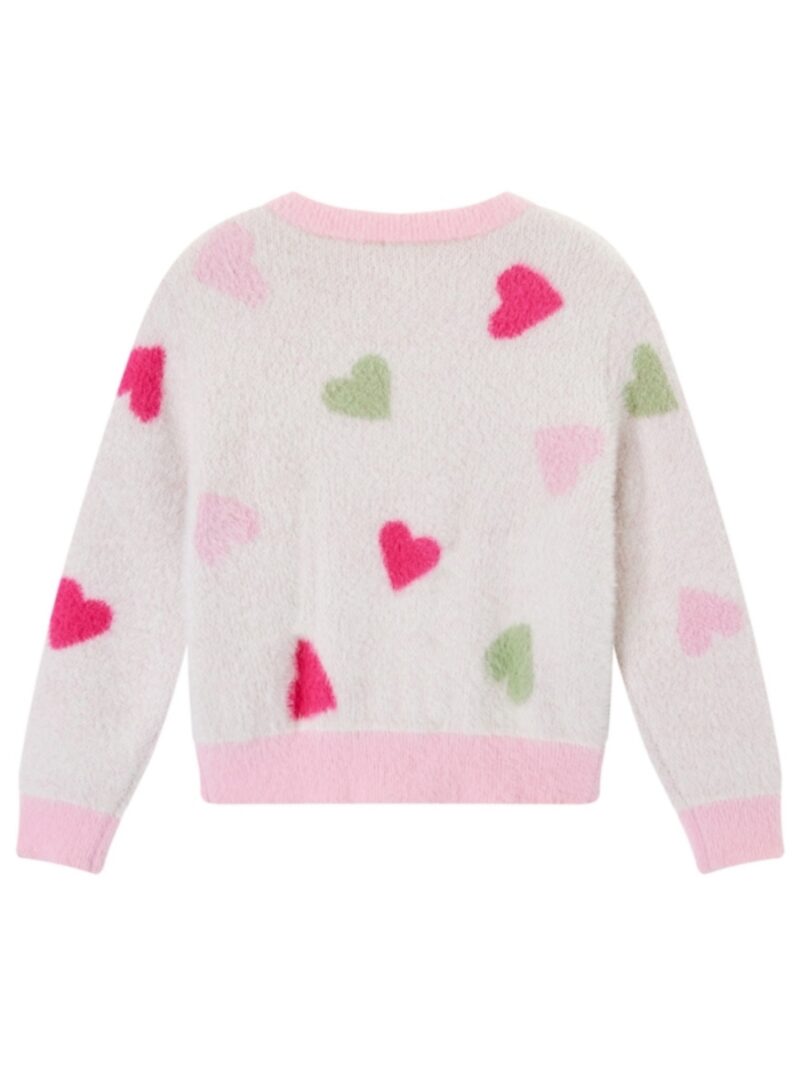 Trui met gekleurde hartjes - SOMEONE
