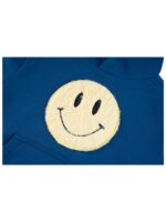 Trui smiley met kap blauw - SOMEONE