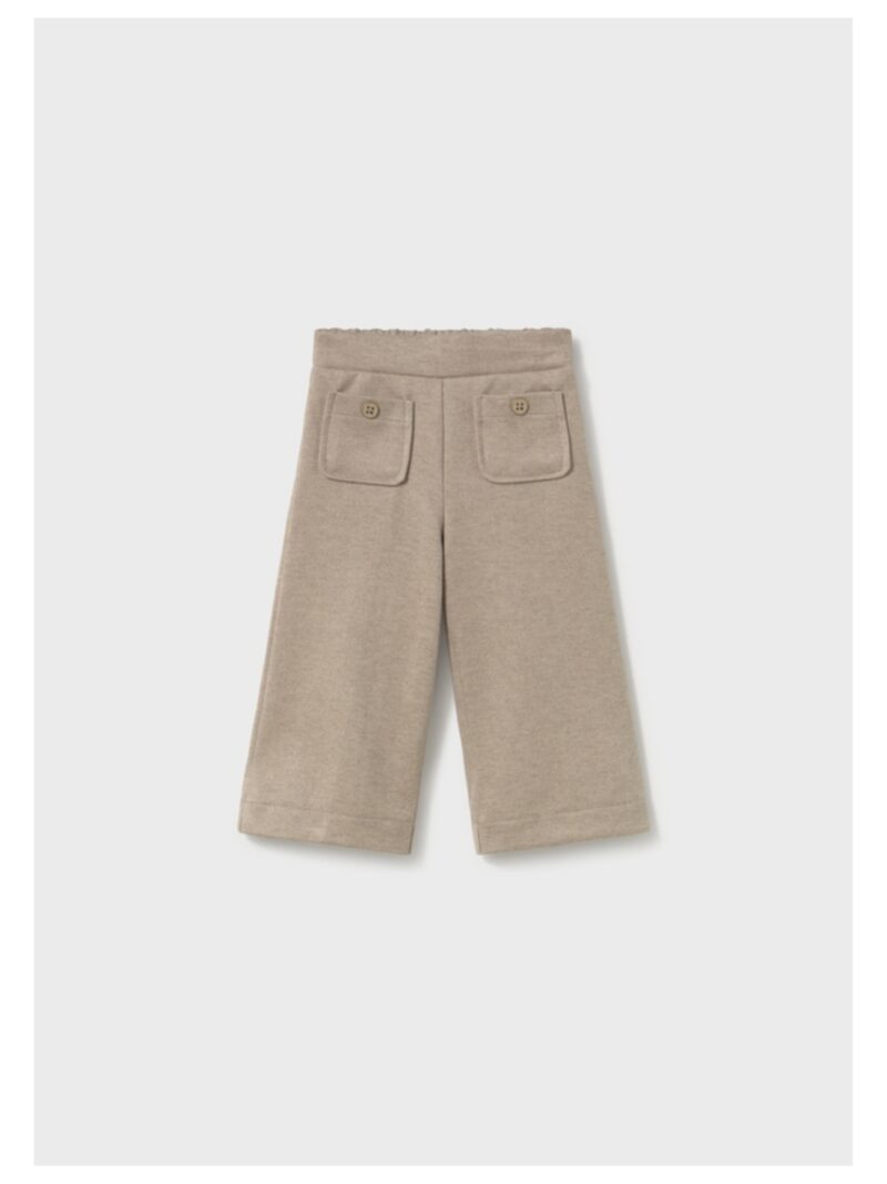Zachte wijdvallende broek beige - MAYORAL
