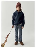 Cargo broek blauw - BOSTON KIDS