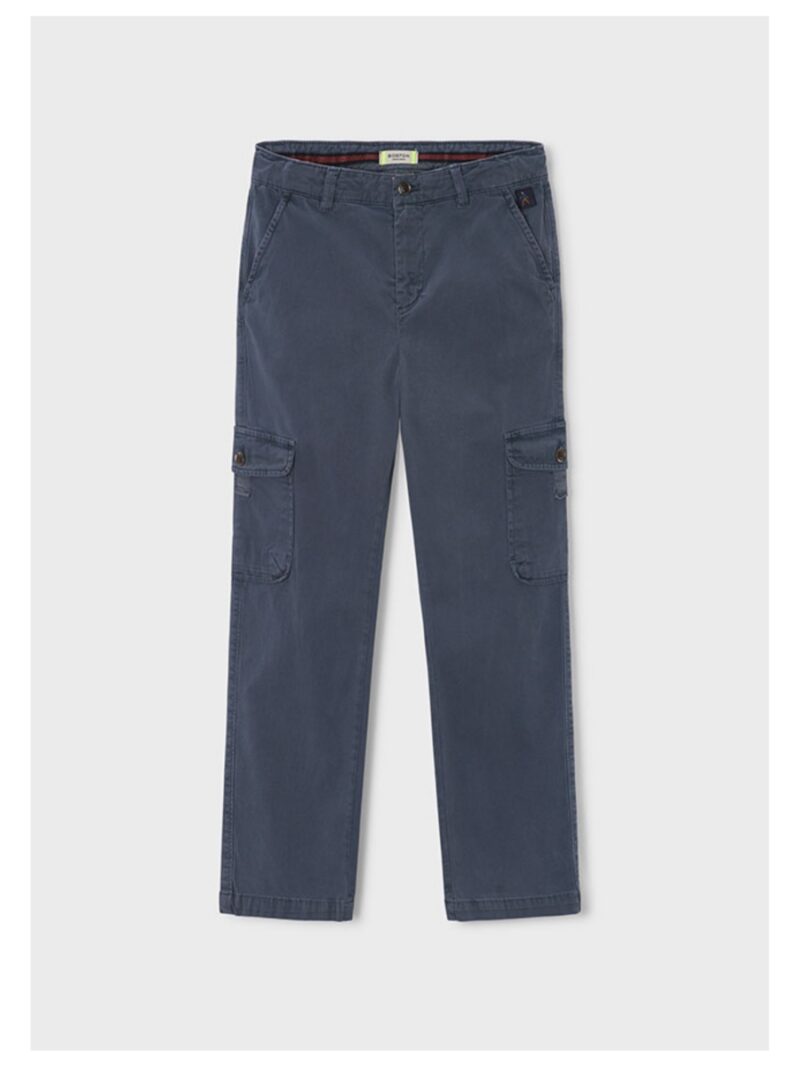 Cargo broek blauw - BOSTON KIDS