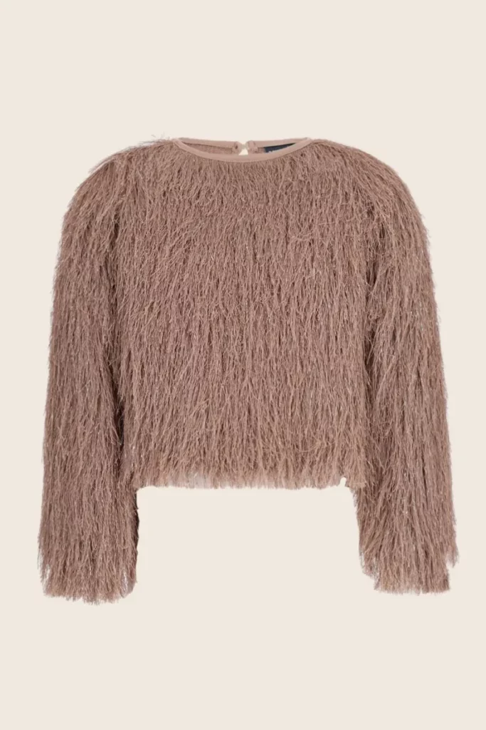 Celina blouse champagne - LIKE FLO 