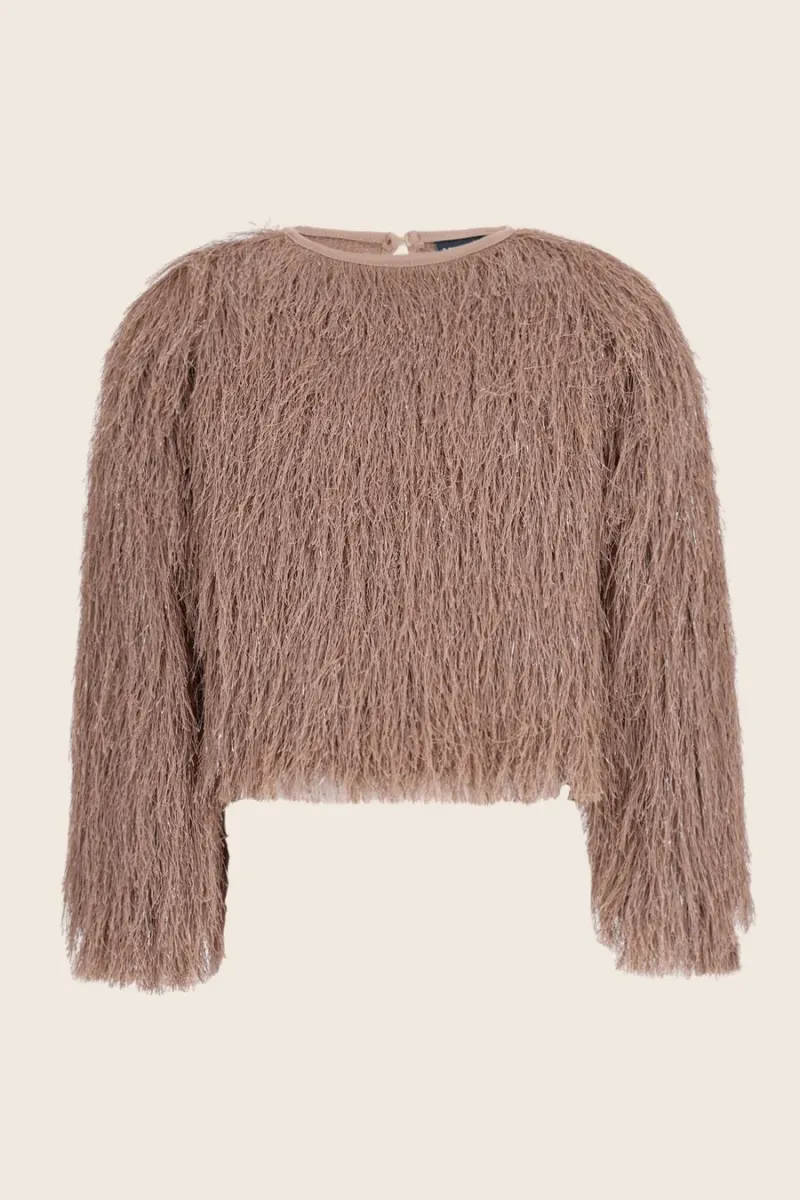 Celina blouse champagne - LIKE FLO