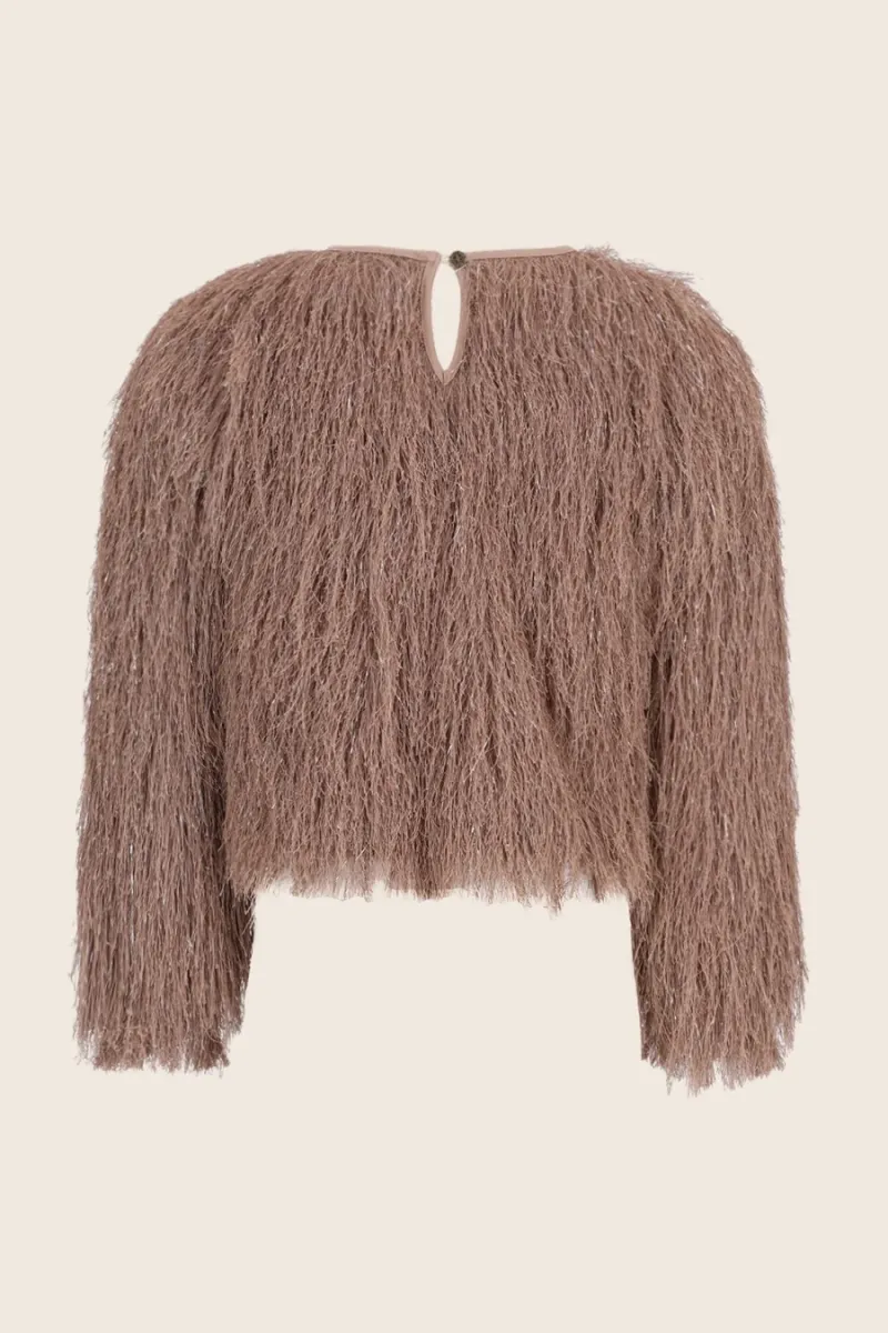 Celina blouse champagne - LIKE FLO