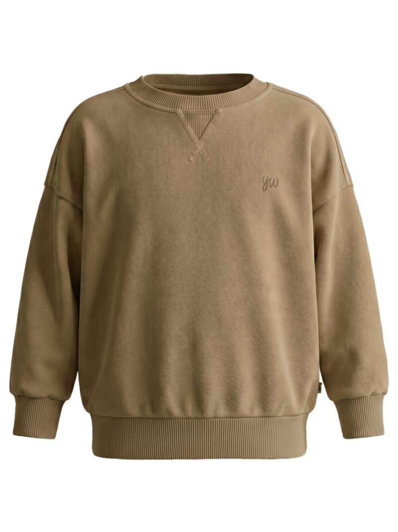 Garment Dye | Oversized Sweater beige - YOUR WISHES