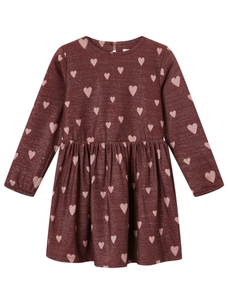 Jurk glitter met hartjes - SOMEONE