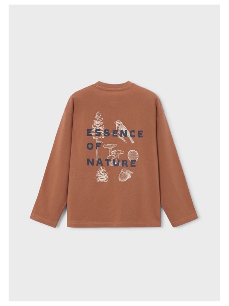 Longsleeve nature terracotta - BOSTON KIDS
