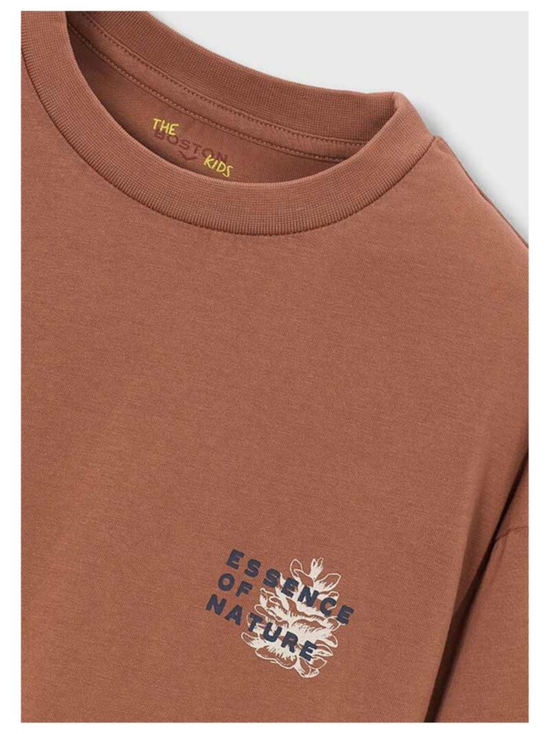 Longsleeve nature terracotta - BOSTON KIDS