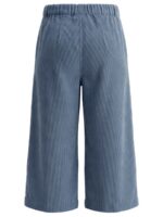 Rib Denim | Wide Leg Pants - YOUR WISHES