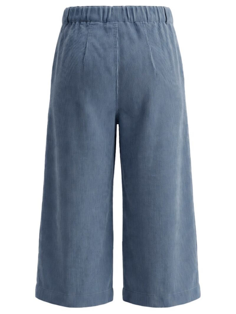 Rib Denim | Wide Leg Pants - YOUR WISHES