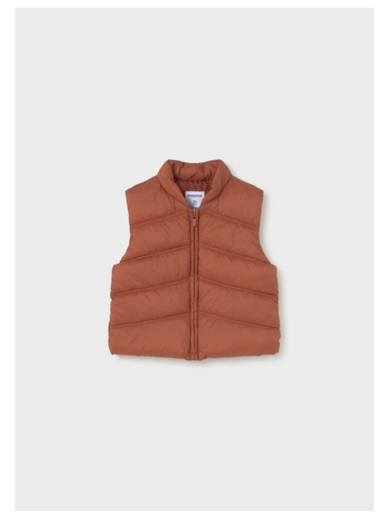 Set van sweater + joggingbroek + bodywarmer oranje/grijs - MAYORAL
