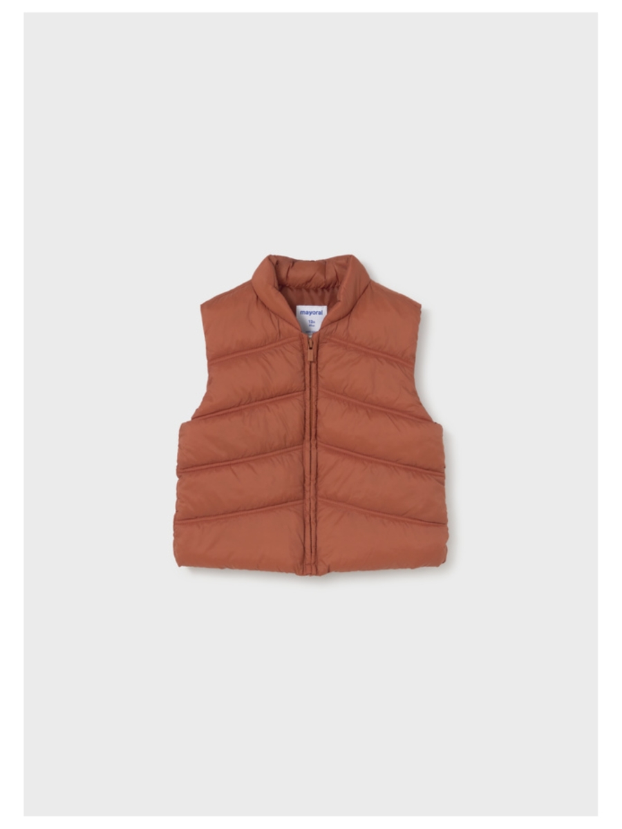 Set van sweater + joggingbroek + bodywarmer oranje/grijs - MAYORAL