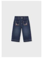 Soepele jeans met bloemetjes - MAYORAL