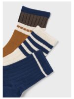 Sokken bruin/off-white/blauw - MAYORAL