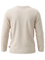 Solid Terry | Relaxed Longsleeve off-white - YOUR WISHES