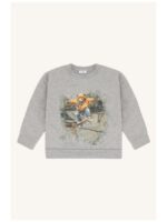 Sweatshirt met beer skate - HUST AND CLAIRE